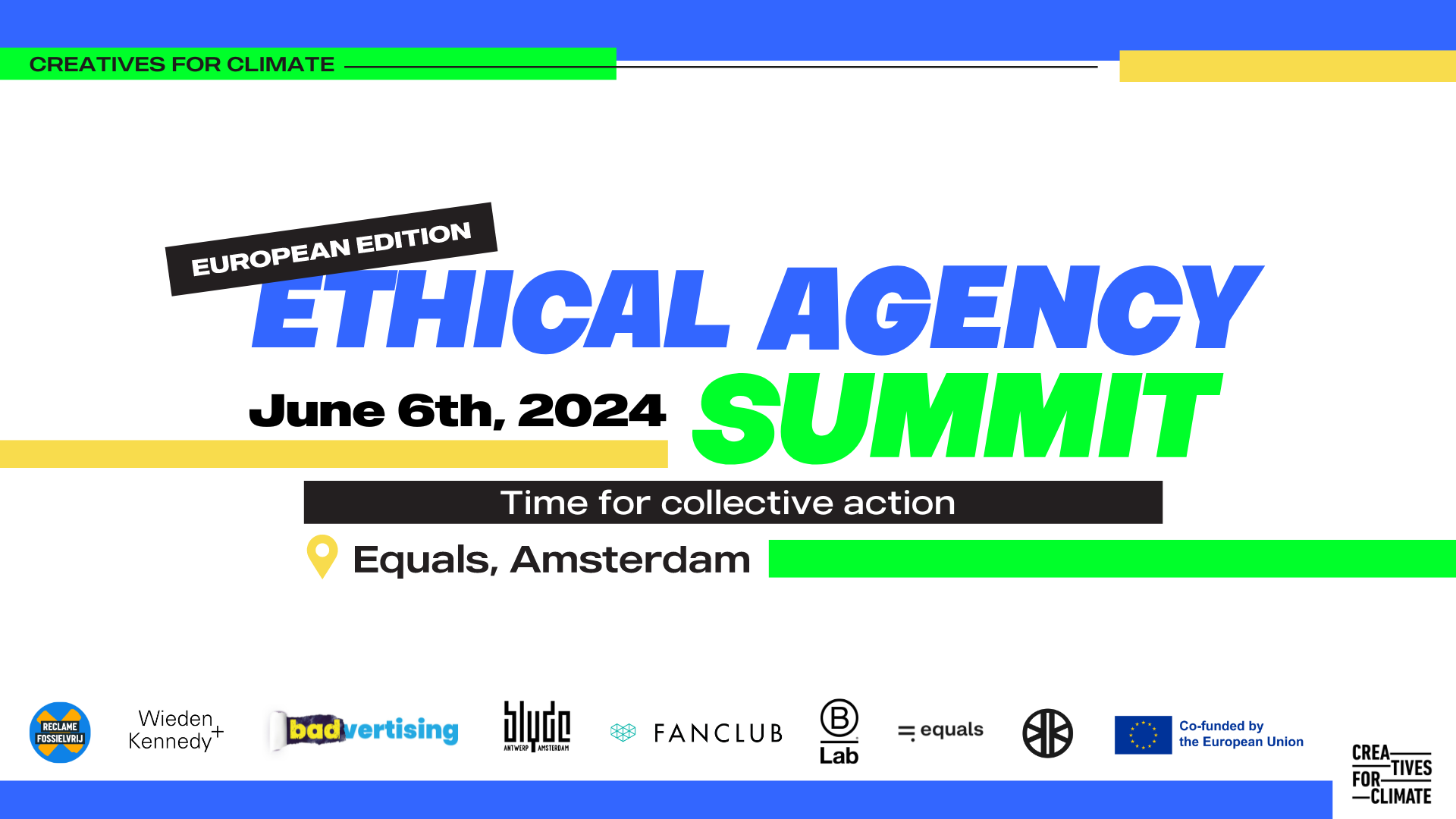 Creatives for Climate Ethical Agency Summit Targets Advertising and PR Industry to Accelerate Climate Action