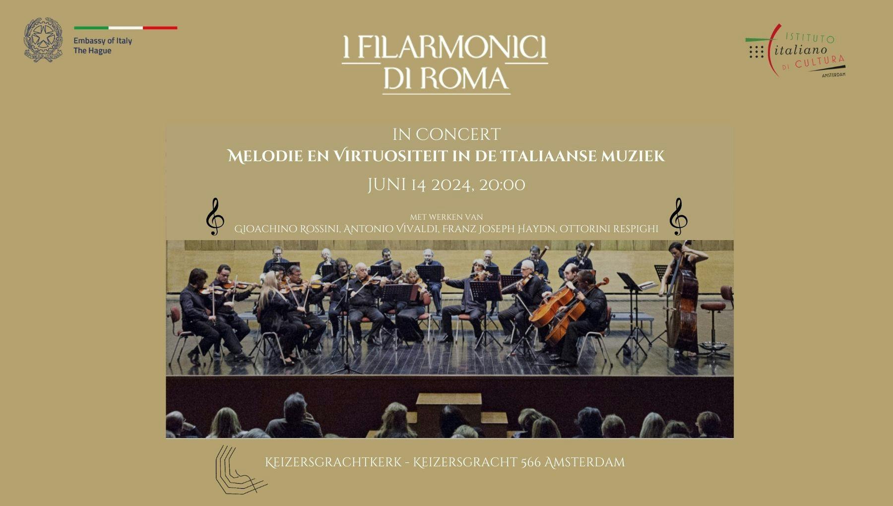 Concert ���Melodie en Virtuositeit in de Italiaanse muziek”