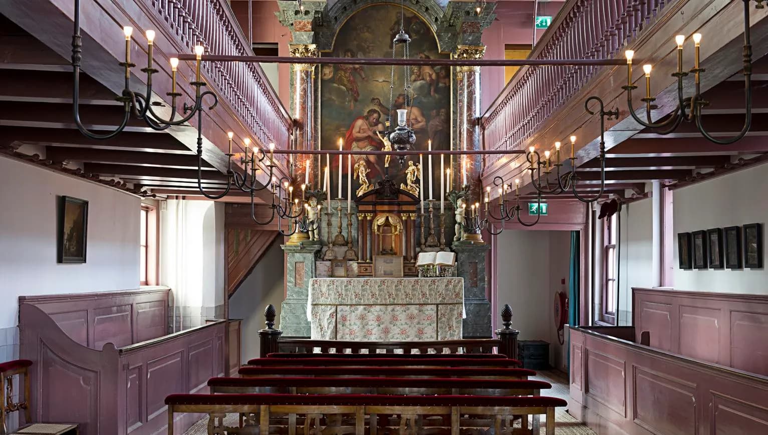 Ons' Lieve Heer op Solder our lord in the attic museum, Oudezijds Voorburgwal.