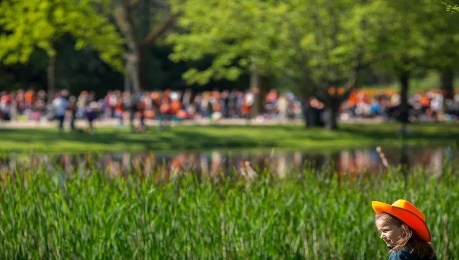 holiday in the Kingdom of the Netherlands. Celebrated on 27 April, the date marks the birth of King Willem-Alexander. 

Celebrations: Partying, wearing orange costumes, flea markets, concerts, and traditional local gatherings.