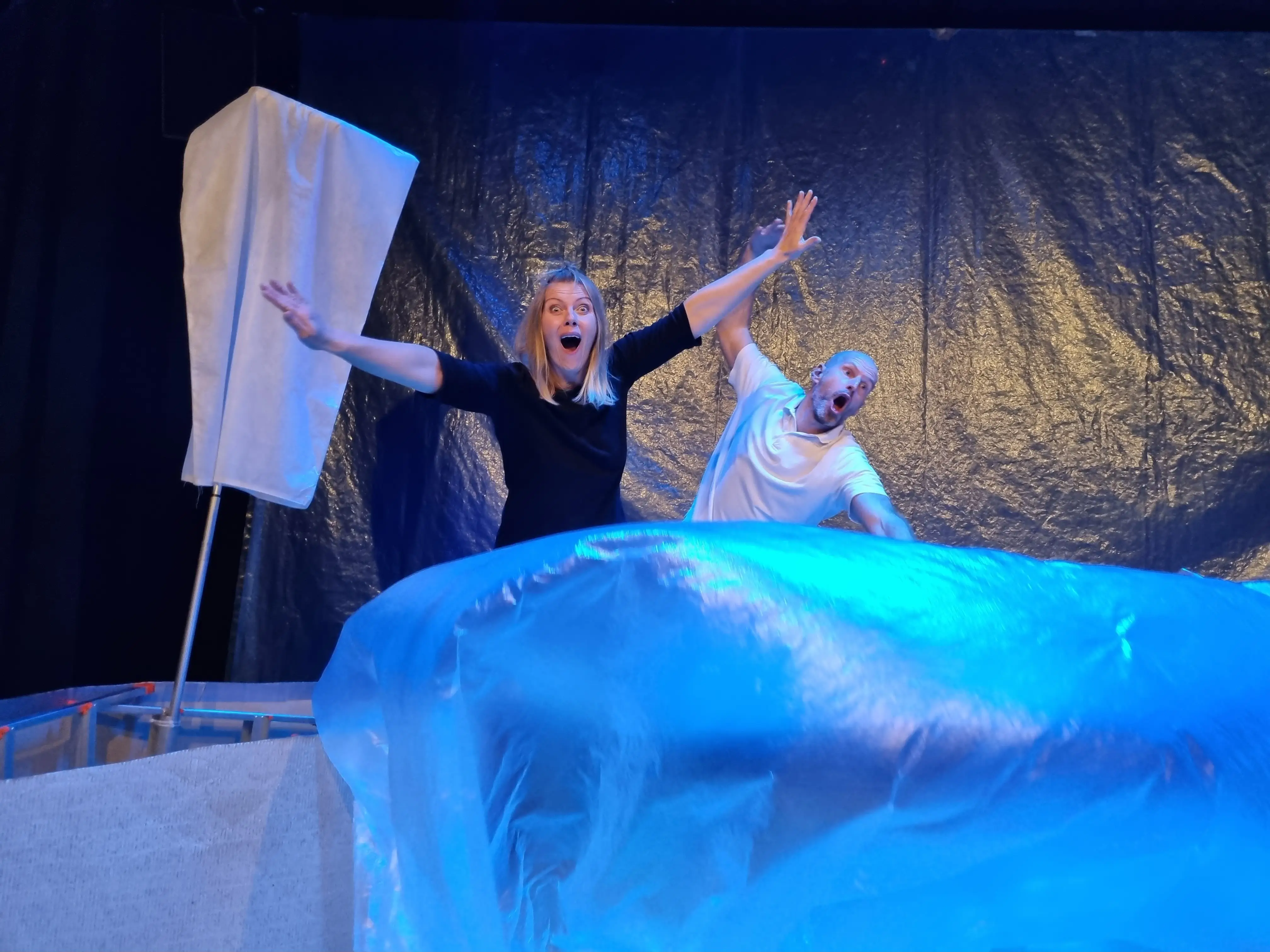 Storm in de kindervoorstelling