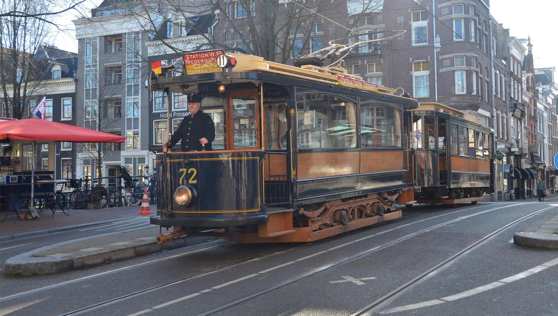 Electric Museum Tram Line Amsterdam