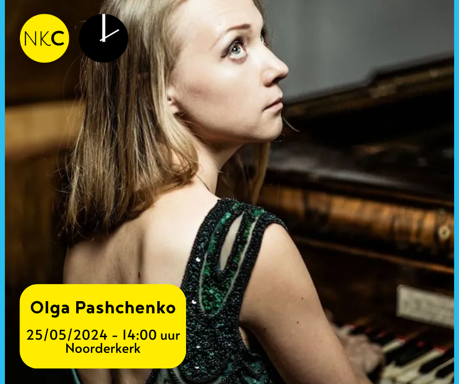 Concert pianist Olga Pashchenko at Noorderkerk