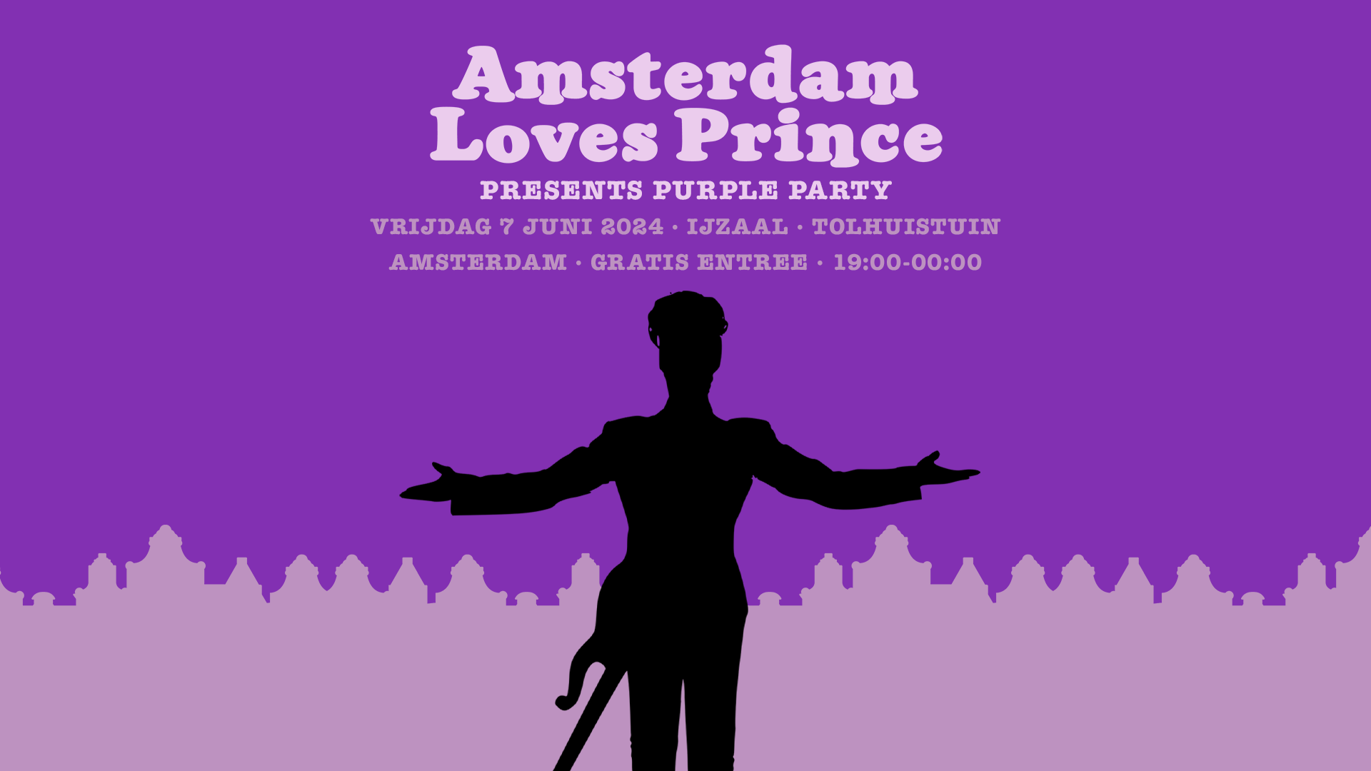 Amsterdam Loves Prince presents 'Purple Party'