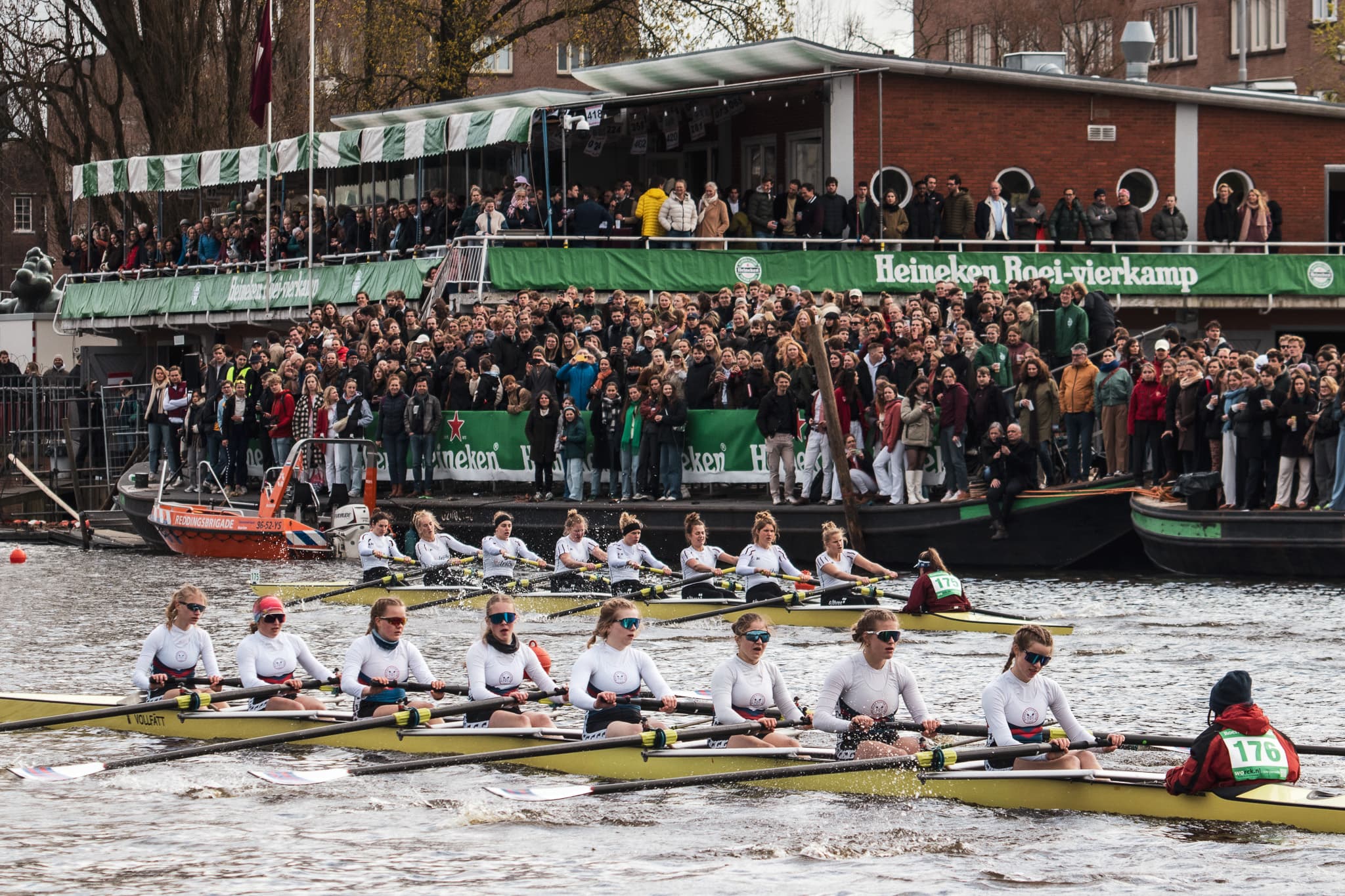 Finish van de 52e Heineken Roeivierkamp in 2024