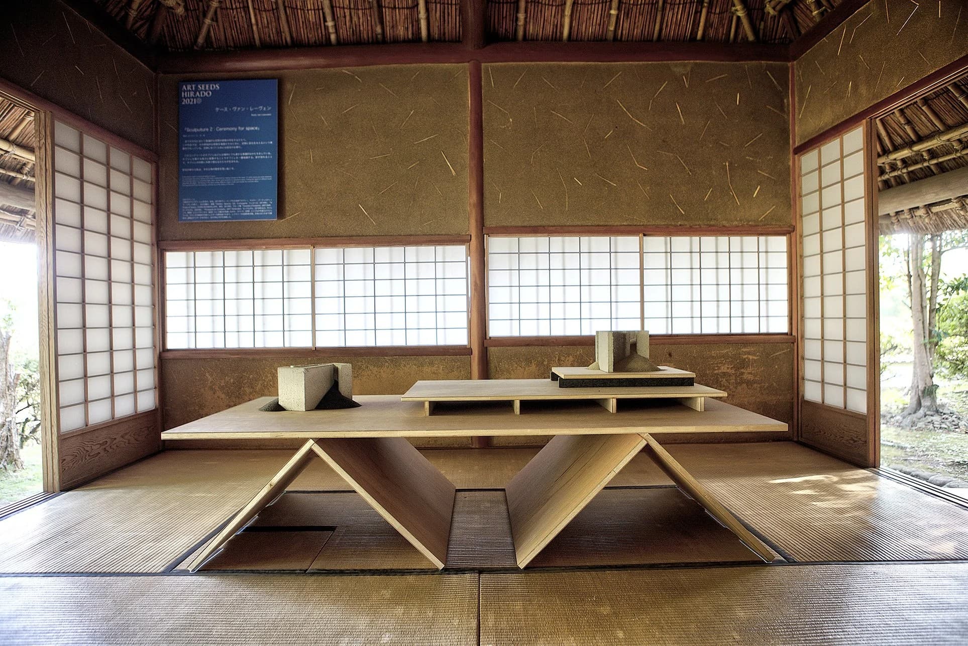 Werk van Van Leeuwen in Japan