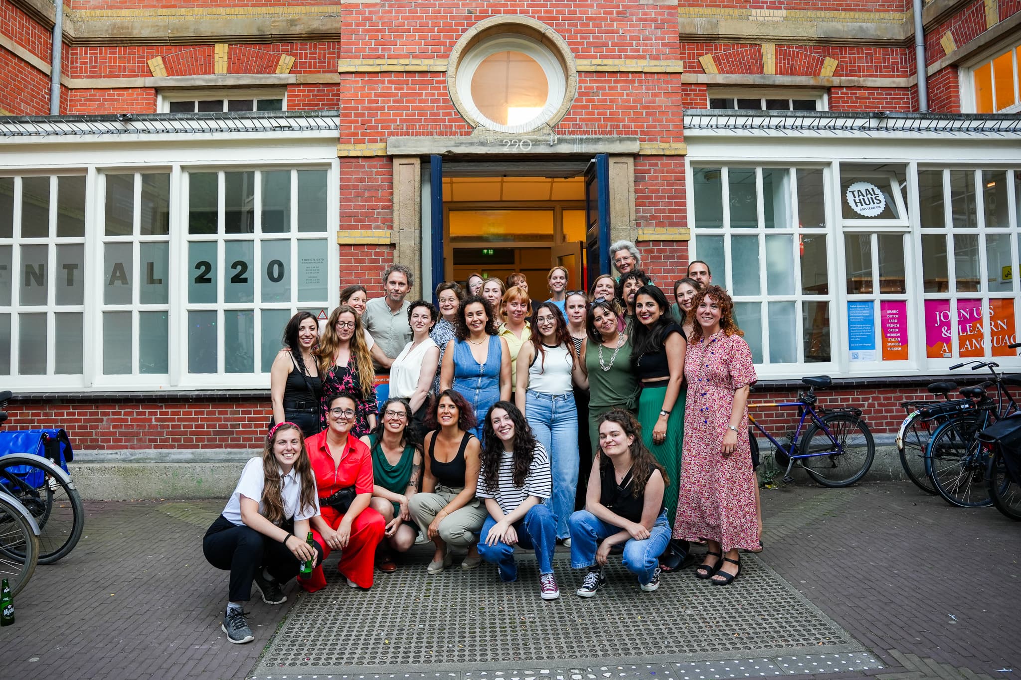 Het team van Taalhuis Amsterdam