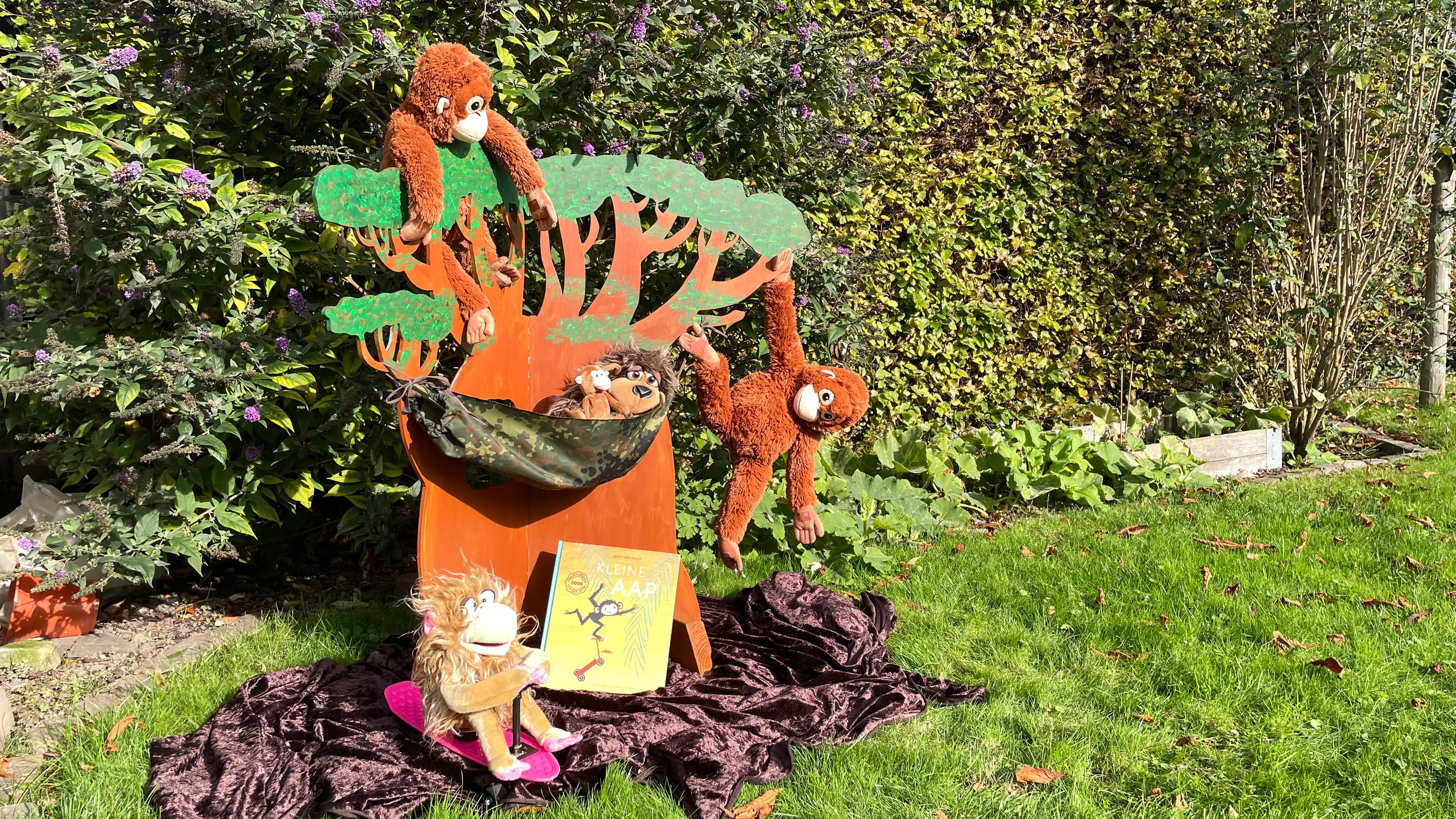 Kleine Aap van Theater Poppekus