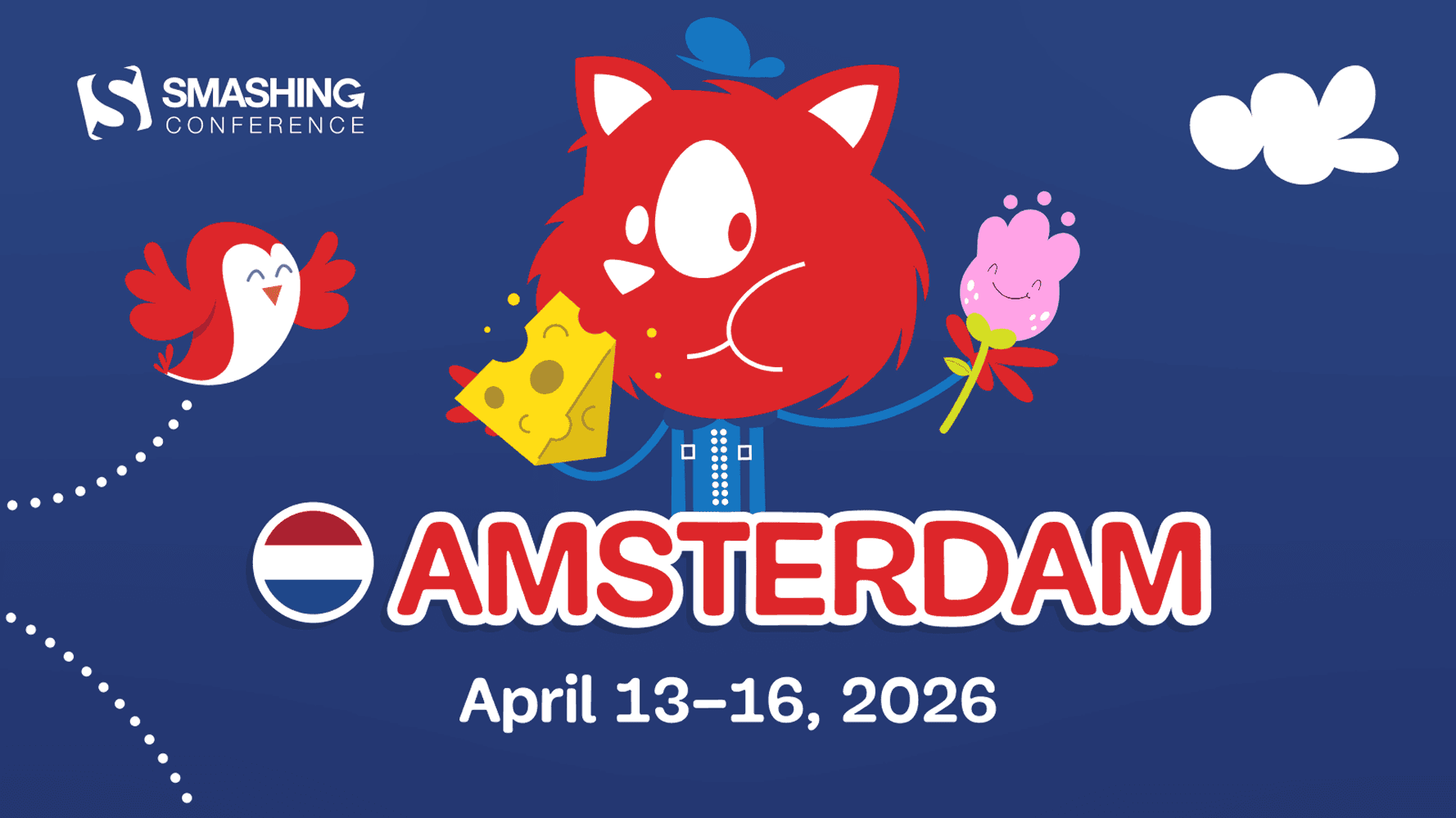 SmashingConf Amsterdam, April 13–16, 2026
