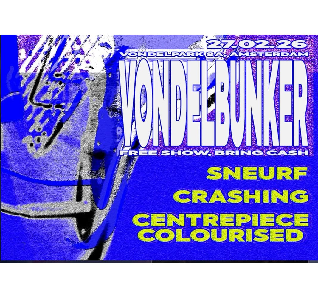 Concertposter Vondelbunker
