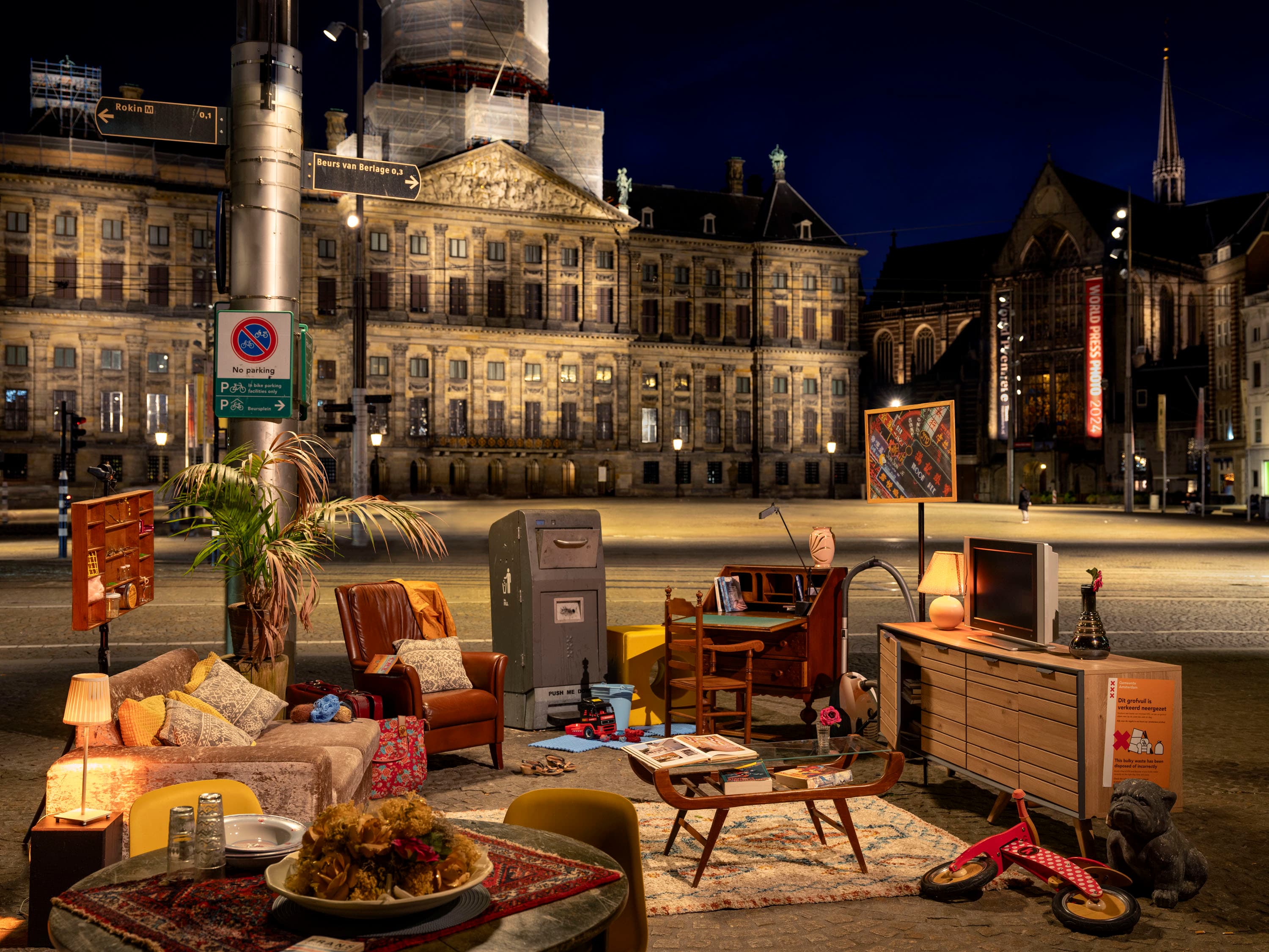 De Dam, Amsterdam Centrum 2024