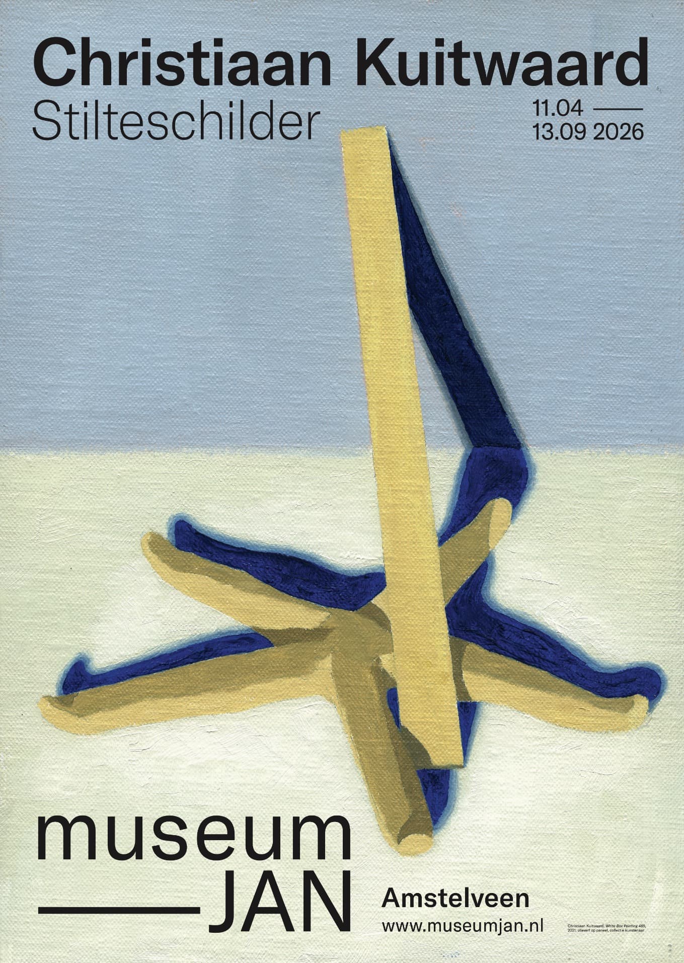 Christiaan Kuitwaard – Stilteschilder in Museum JAN