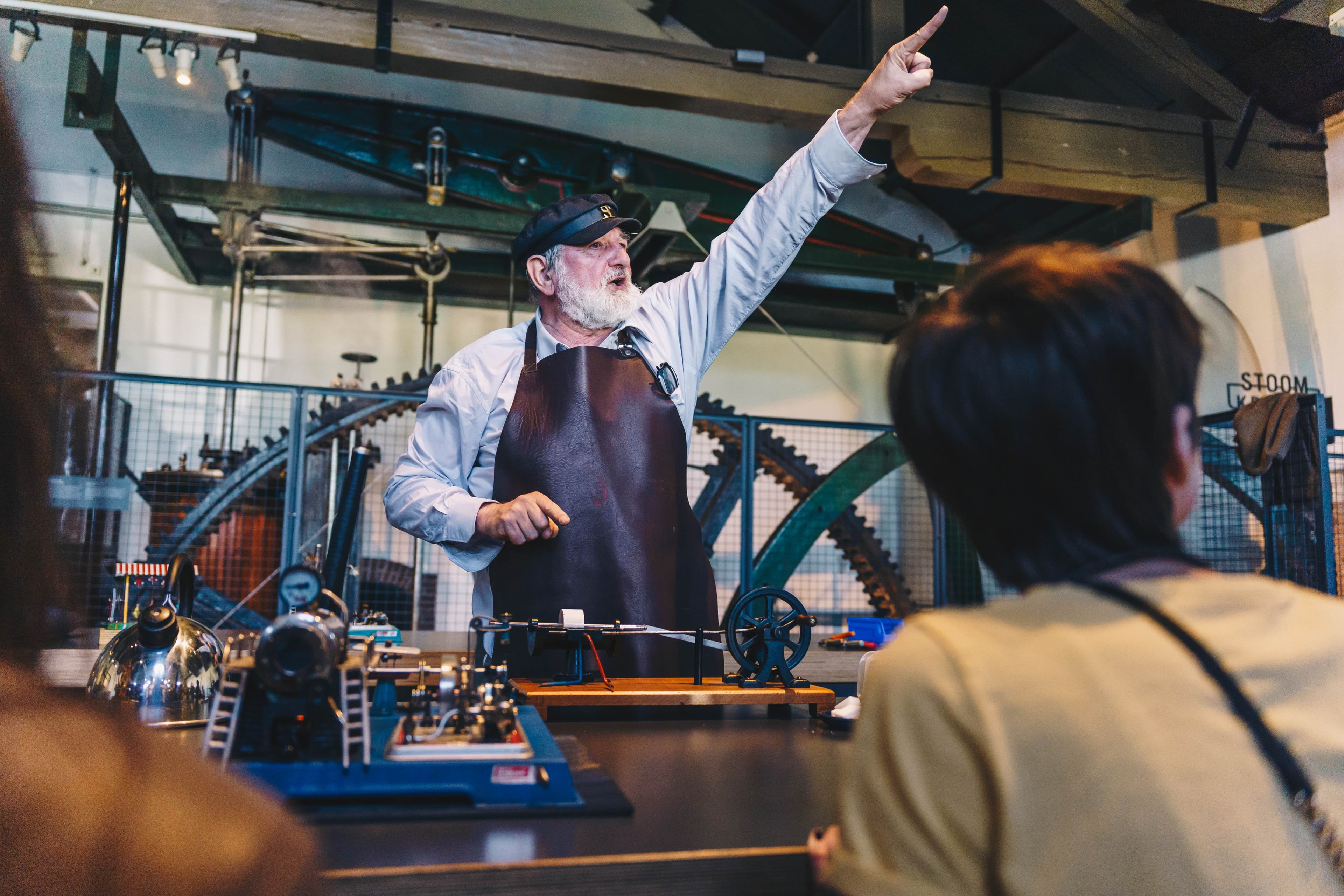 Stoker van het Stoomlab