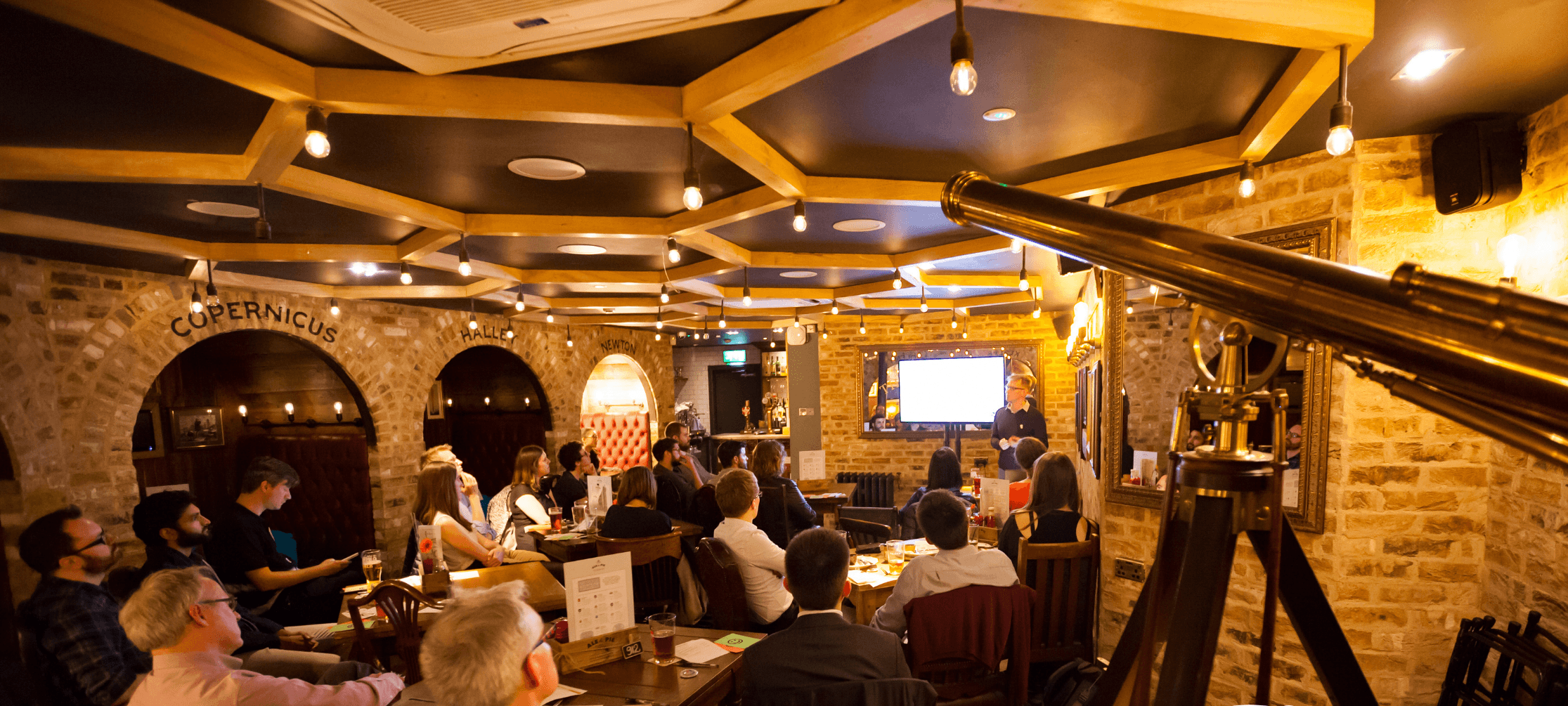 Pint of Science in een kroeg