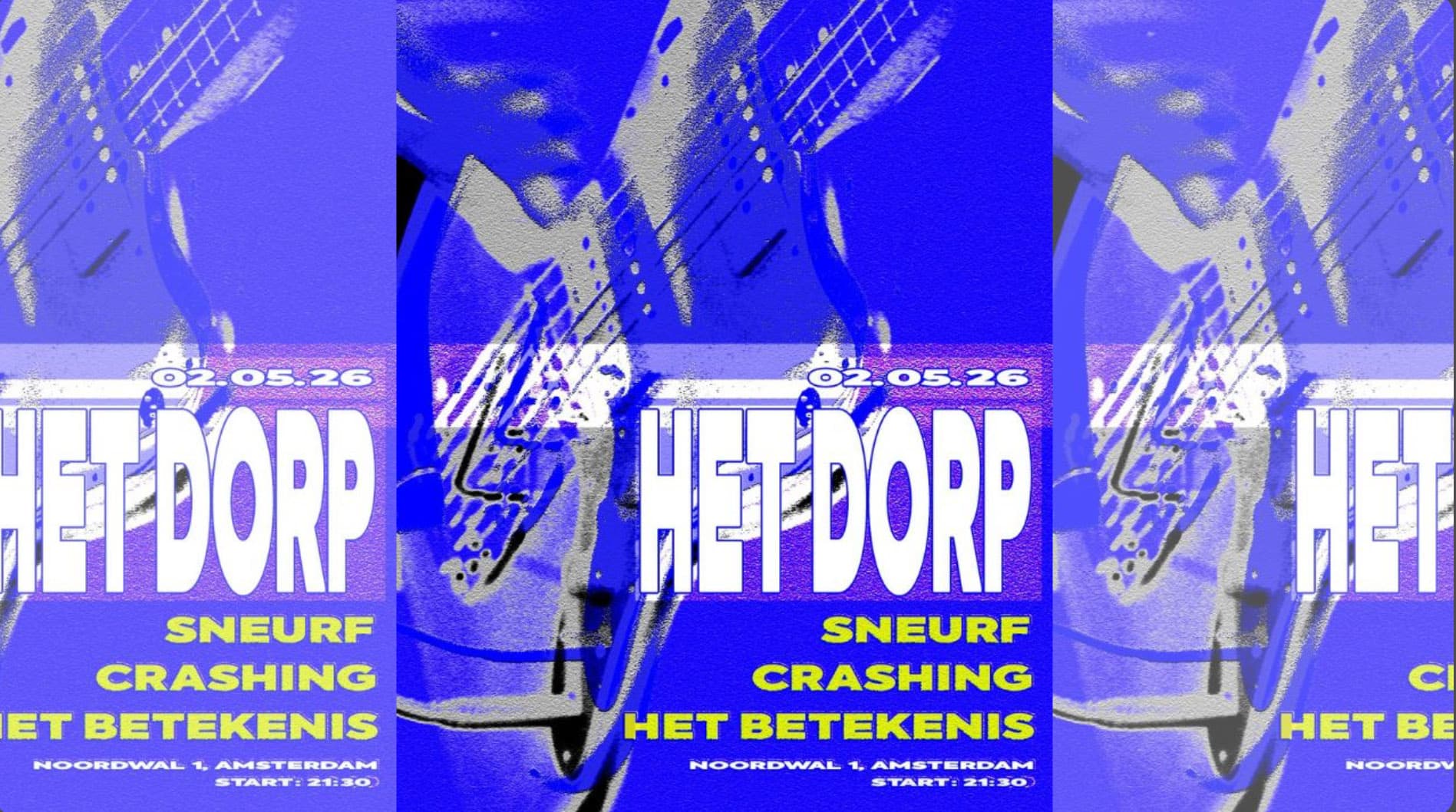 Flyer Het Dorp live-event