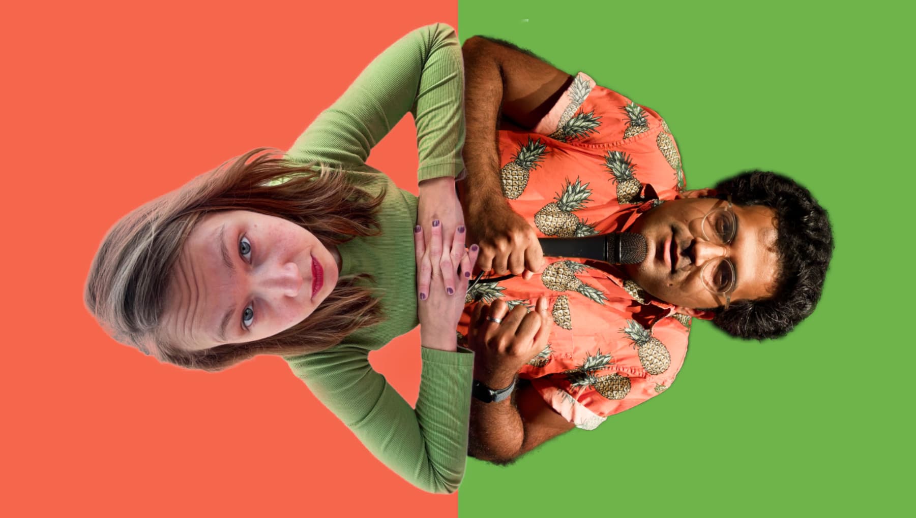 Kristina Jak (Left), and Prashant Khanchandani (Right)