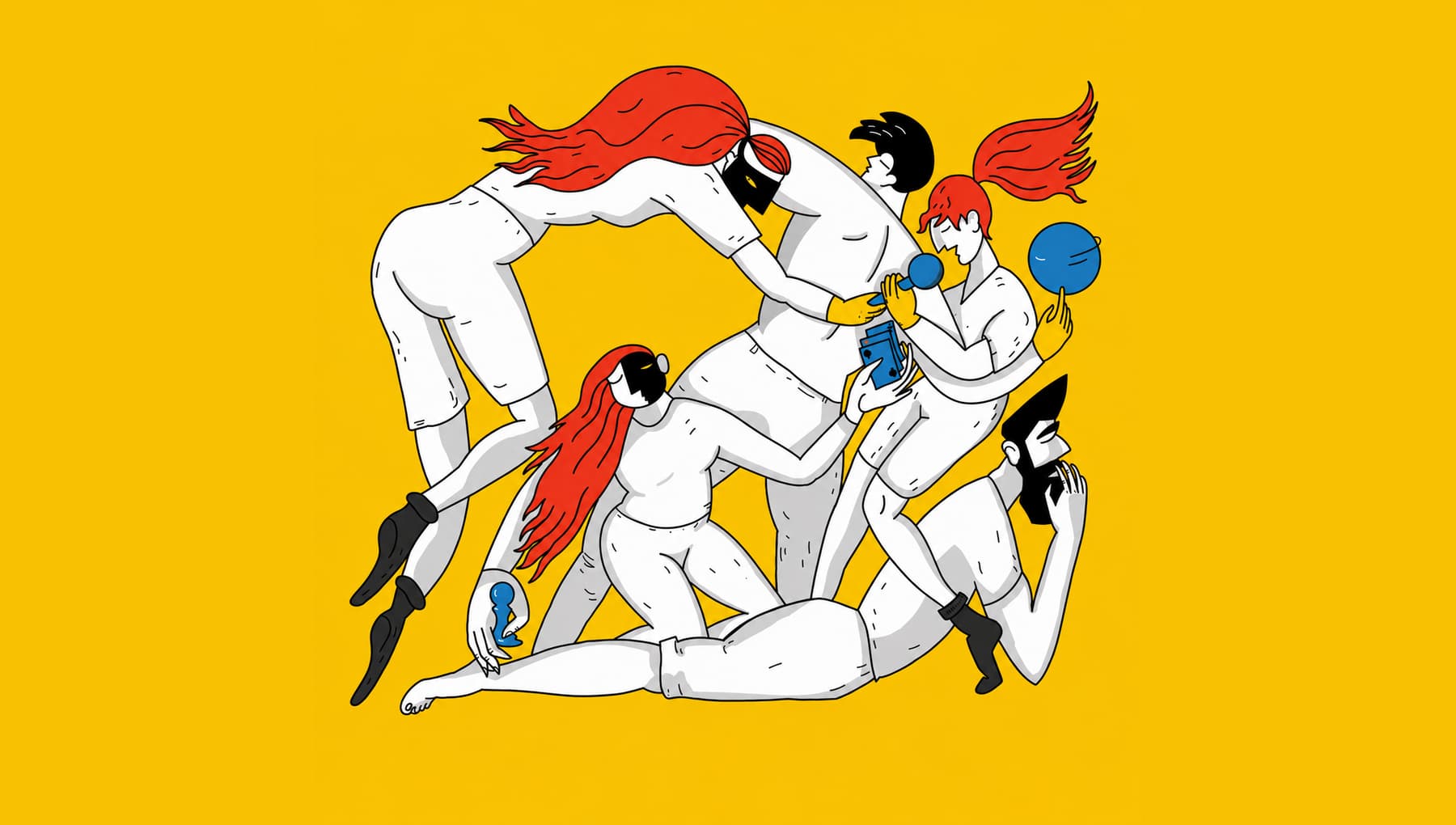 Illustration for BooyaKa Festival: The Art of Music.