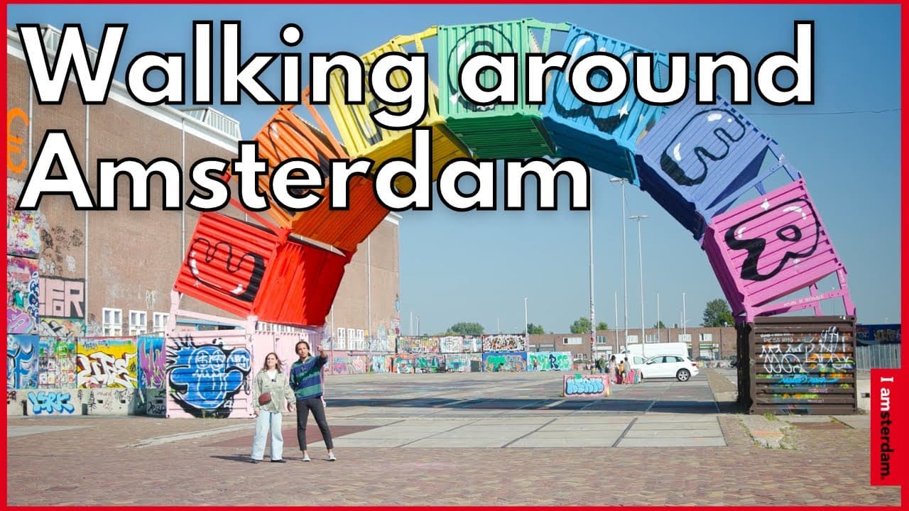Walking and Ferries in Amsterdam - Video thumbnail