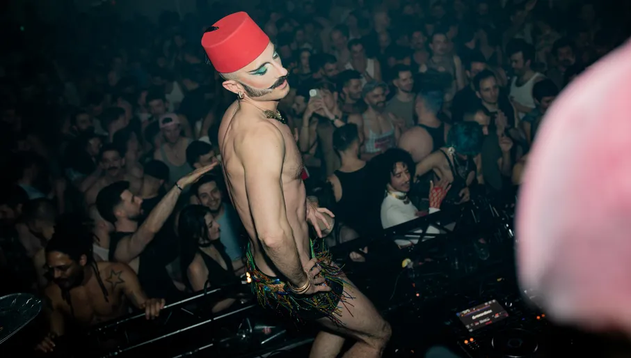 Kalinichta as part of Tropikali party at Paradiso