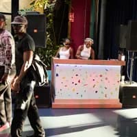 DJ booth at The Social hub