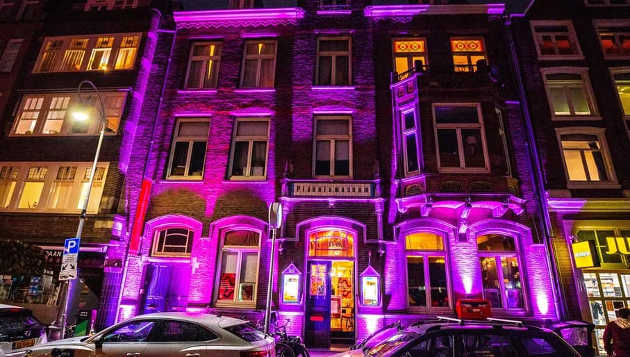 Pianola Museum exterior during Museumnacht 2022