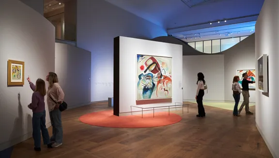 H'ART Museum exhibition 'Kadinsky'