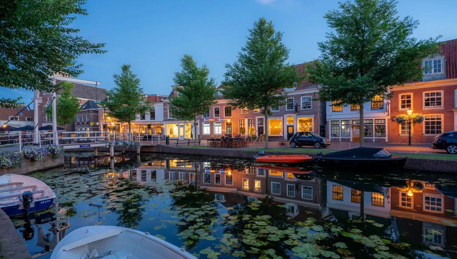 Canal in Weesp
