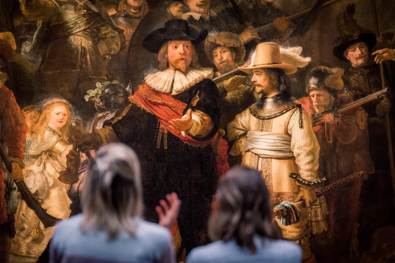 Rijksmuseum Rembrandt Night's Watch painting