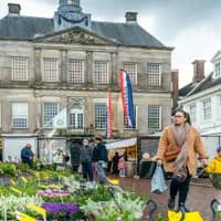 Spring Market at the Weesp city hall
