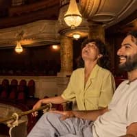 A couple in Internationaal Theater Amsterdam (ITA).