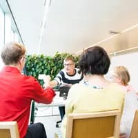 feestelijk ontvangst Muller familie