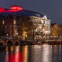 Koninklijk Theater Carré outside of theatre at night