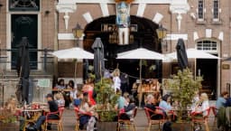 Proeflokaal van Wees café-restaurant terrace