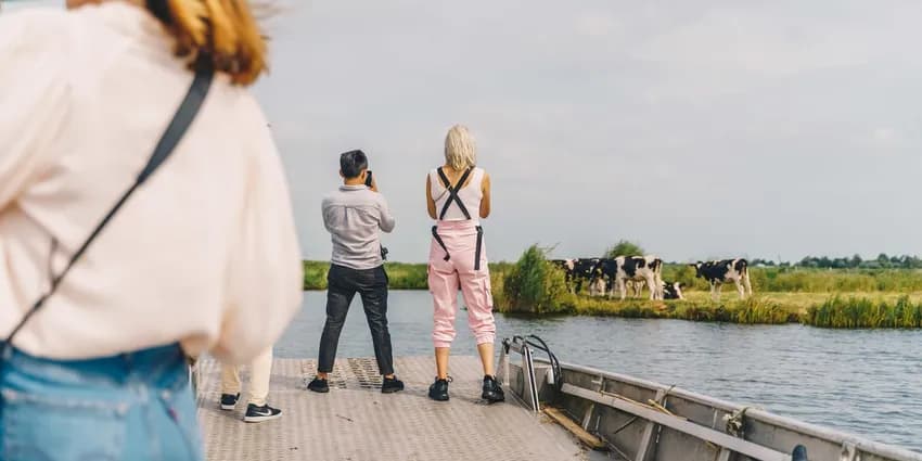 People in a boat