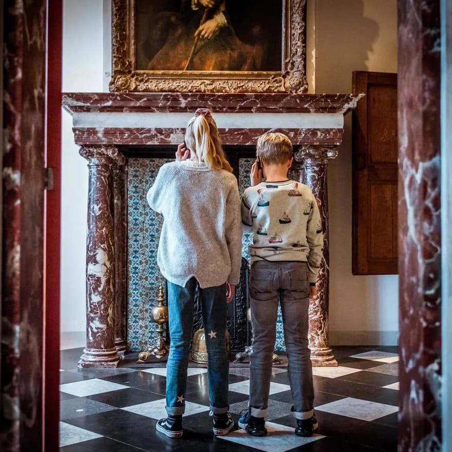 Rembrandthuis kids audiotour.