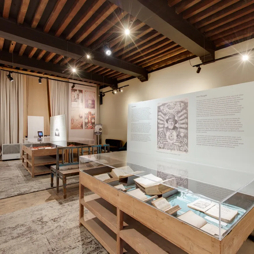 Embassy of the Free Mind interior