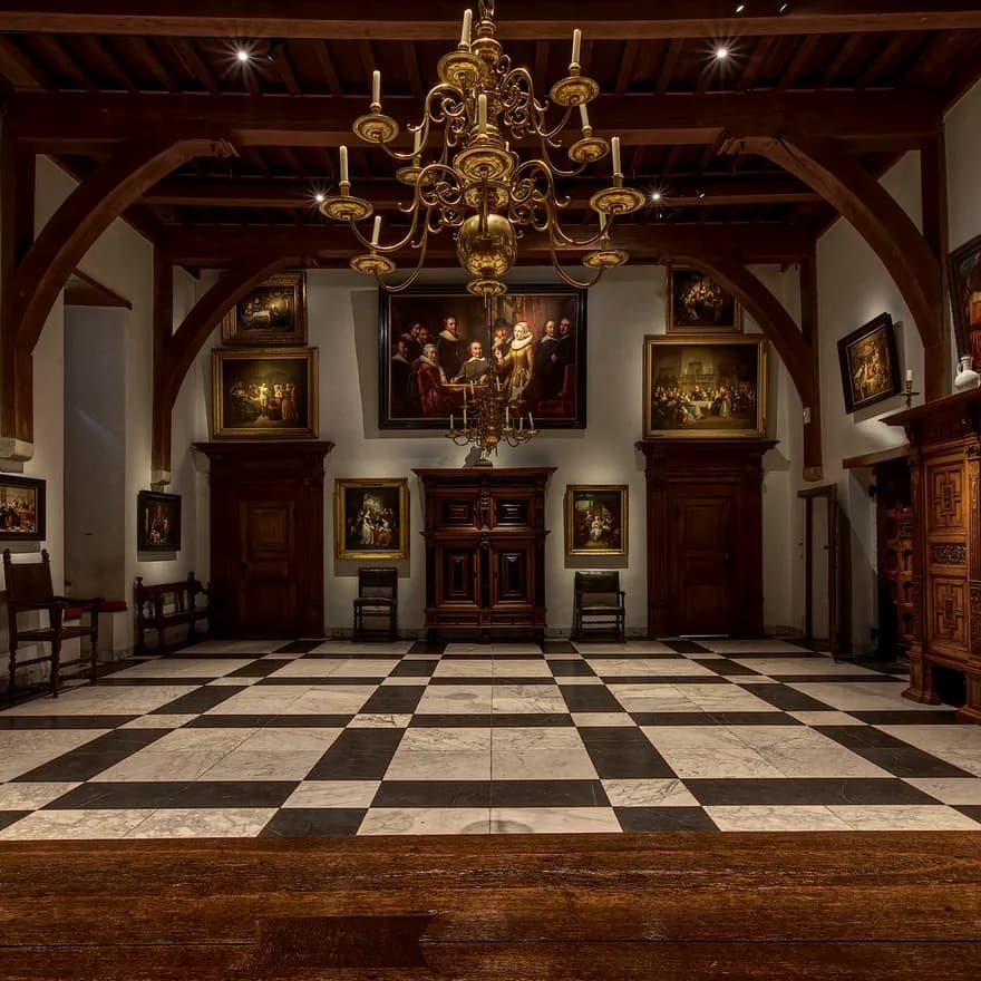 Muiderslot, inside the castle