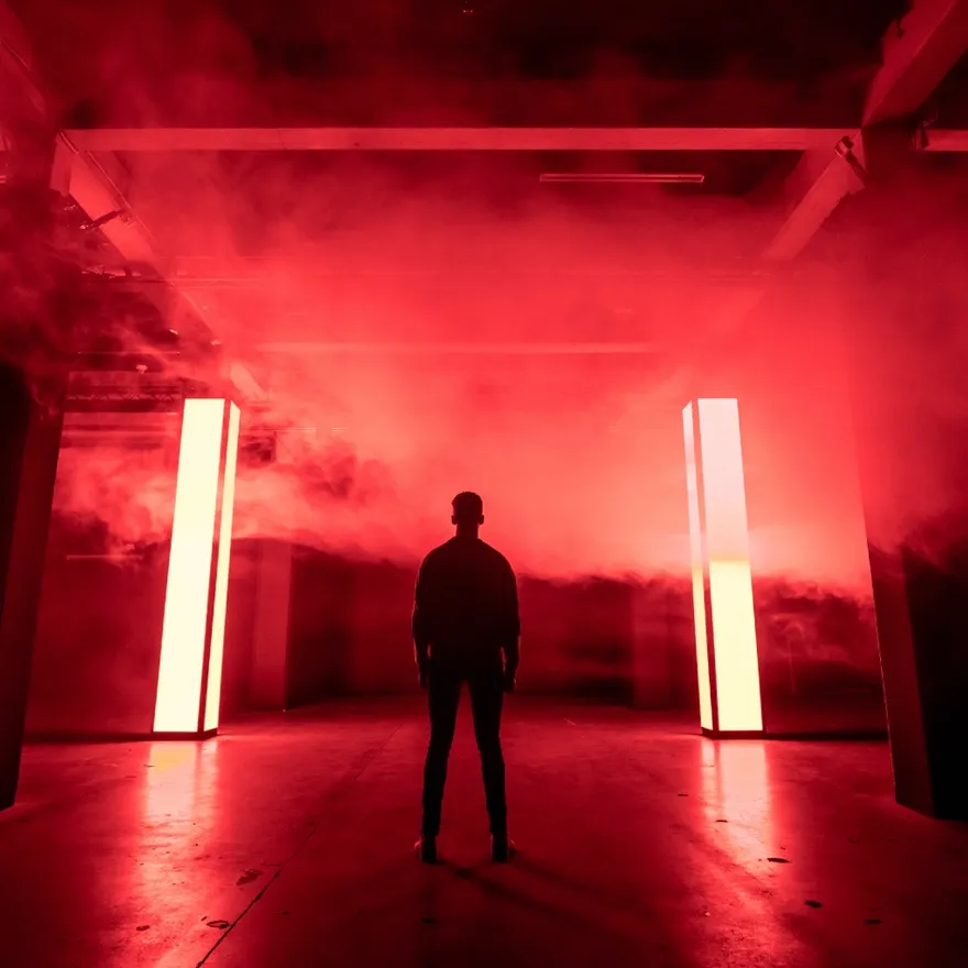 Amaze immersive audiovisual experience interior