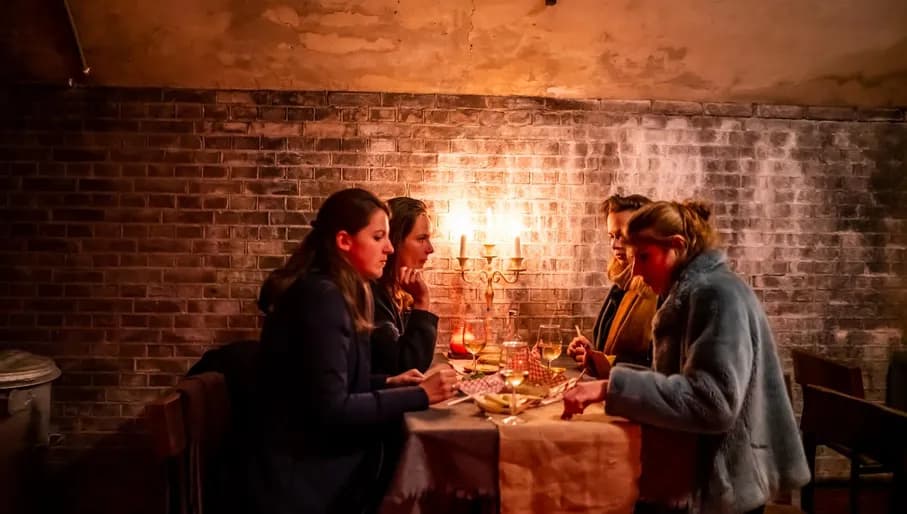 Winterlicht Winter Lights dining experience on Pampus