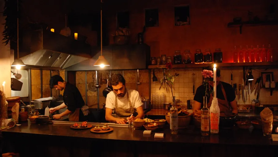 Coba taqueria kitchen