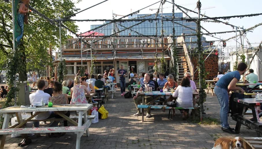 Hanneke's Boom terrace at the Marineterrein