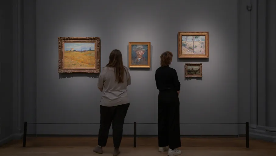 Nederlandm Amsterdam, 26-03-2024
Installatie Van Goghs in het Rijkmuseum in Amsterdam.