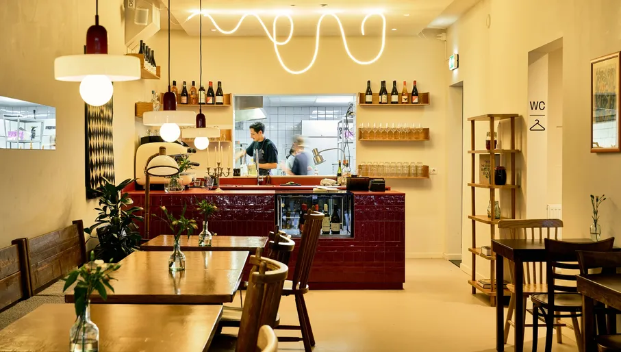 Kafé Kontrast interior