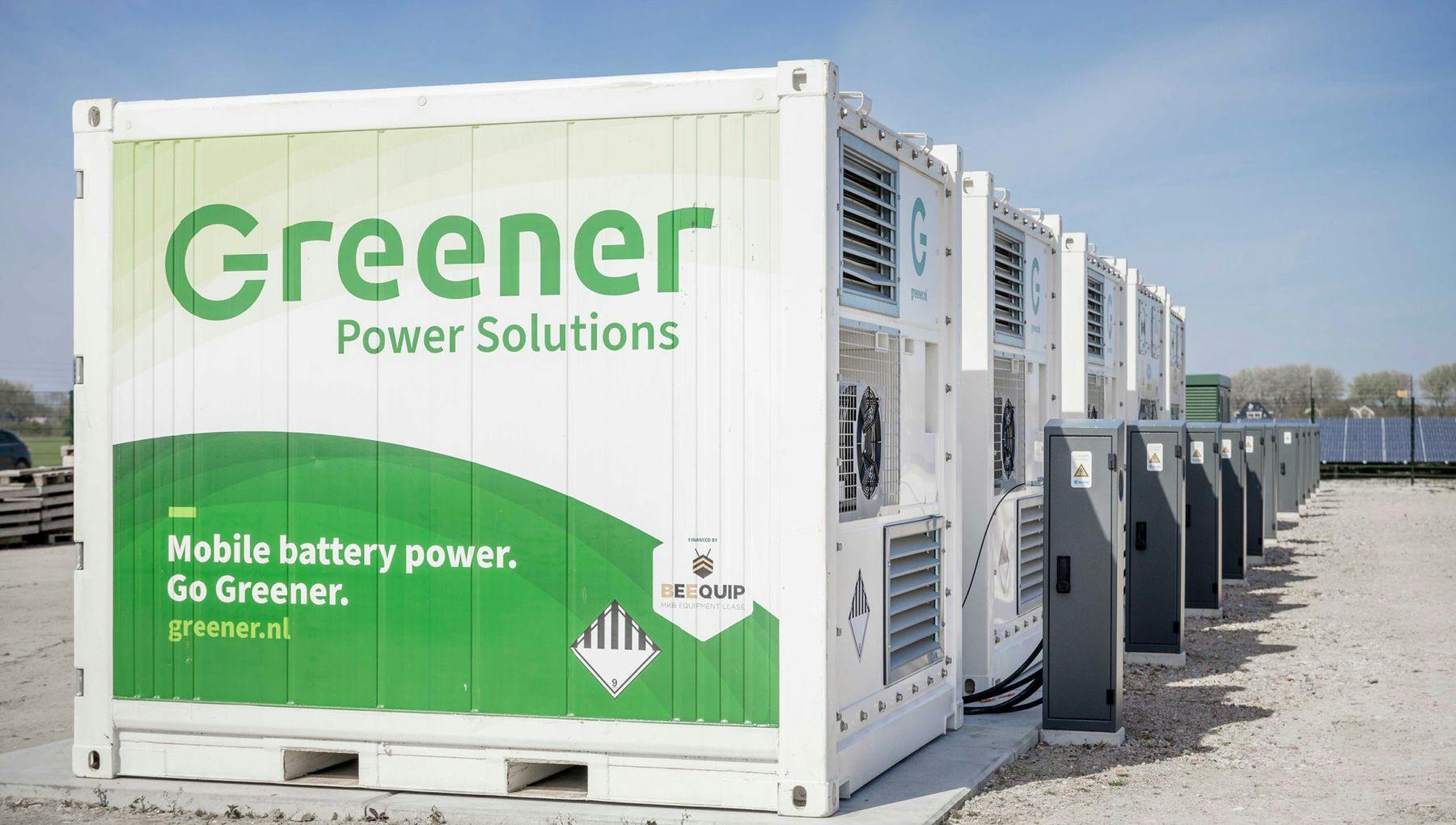 Portable batteries from Greener Power Solutions