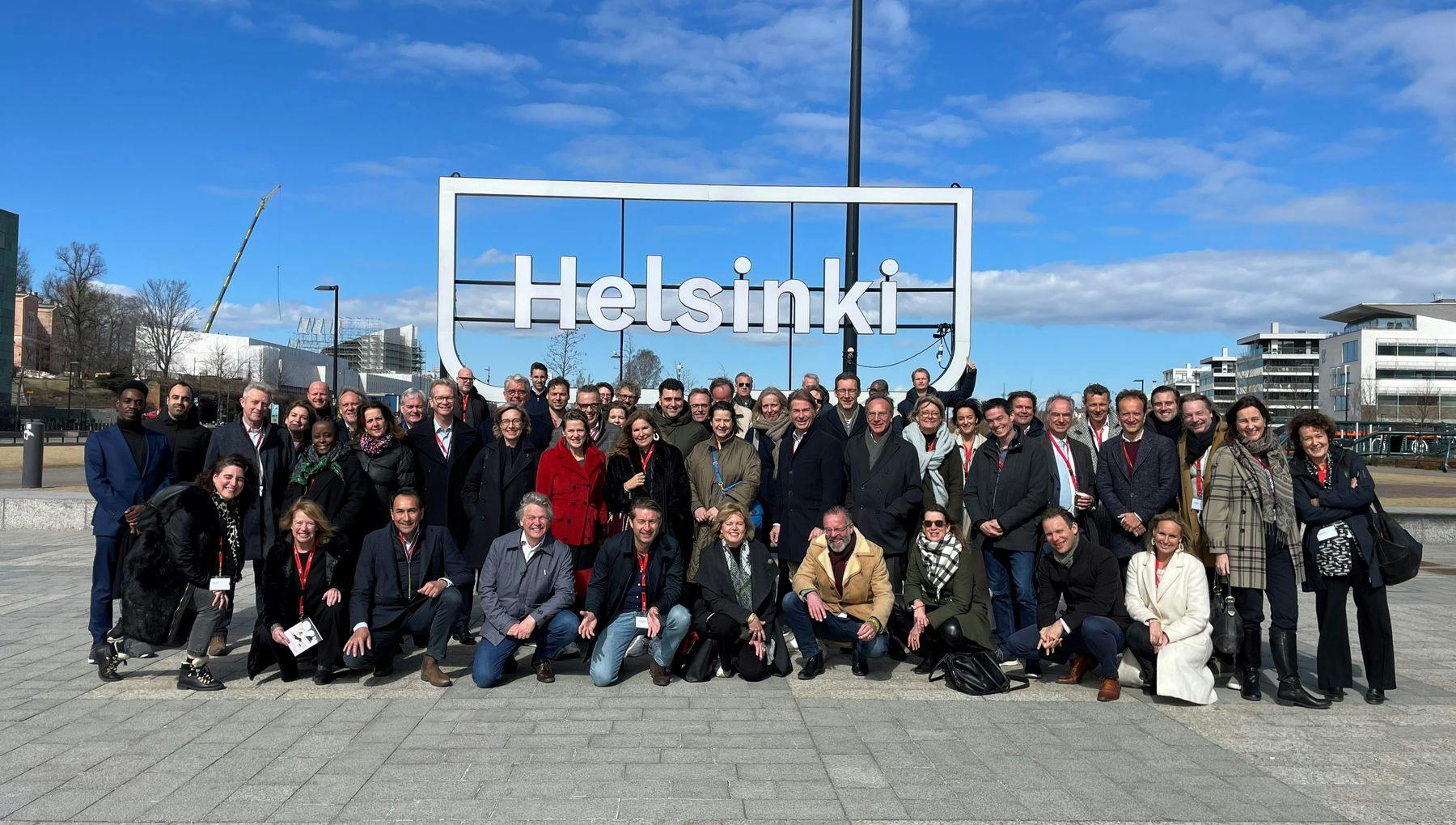 Helsinki, april 2022:  De jaarlijkse driedaagse MAC netwerkreis o.l.v. locoburgemeester Egbert de Vries