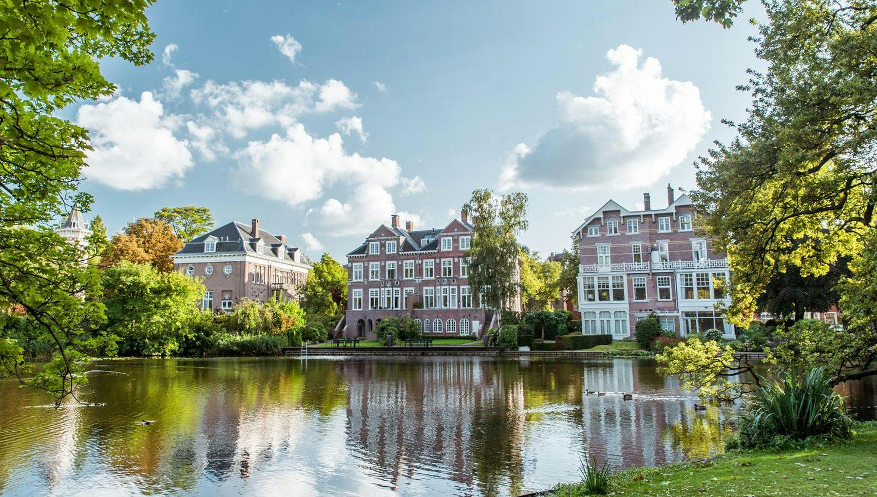 Villa mansions at Vondelpark