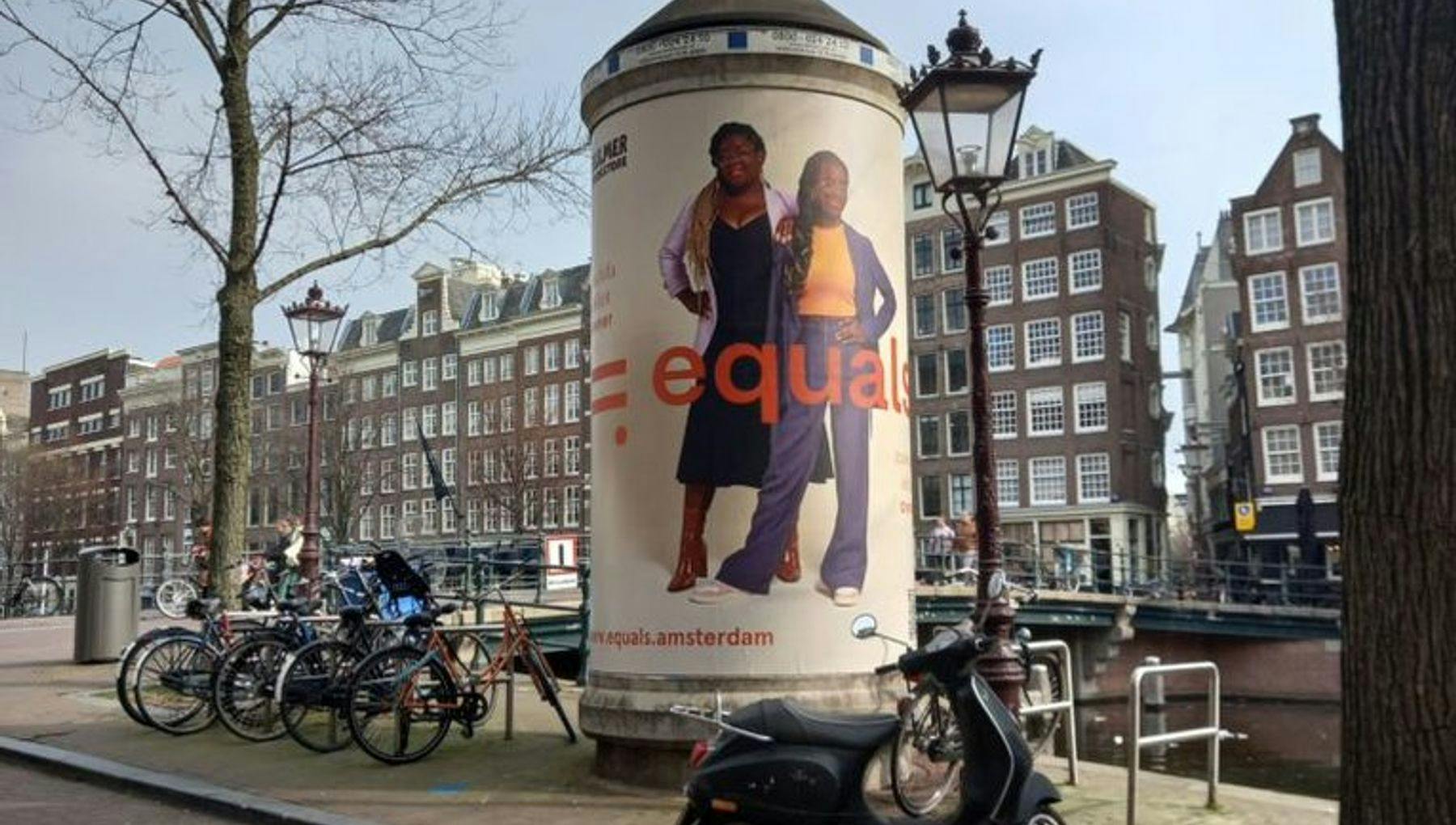 EQUALS Role Models campaign on the street, women in leadership and tech