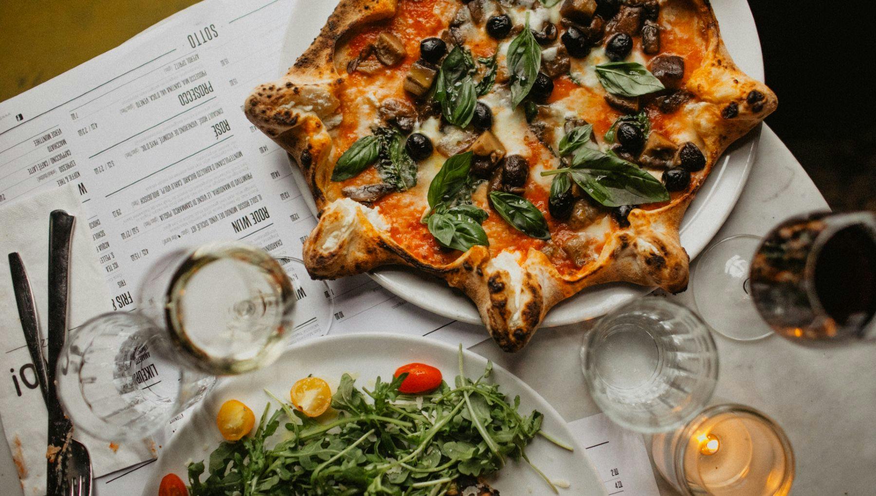 SOTTO Pizza signature dishes