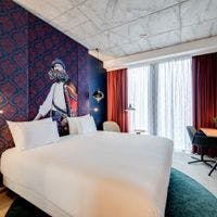 Hotel room of nhow hotel Amsterdam RAI.