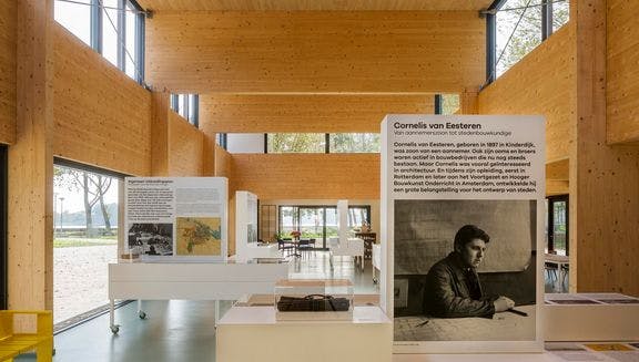 Inside the Van Eesteren Museum exhibition